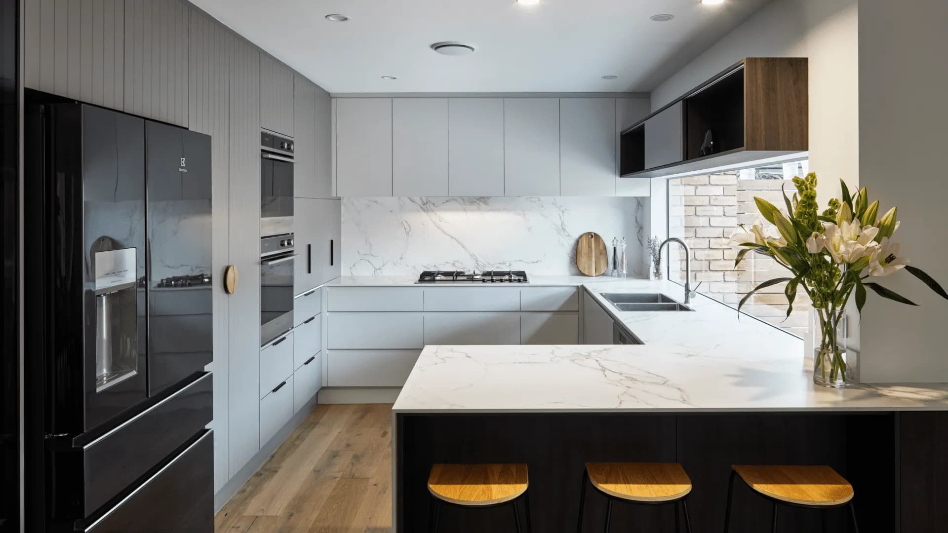 Modern kitchen renovation with stylish cabinets and countertops in Sydney